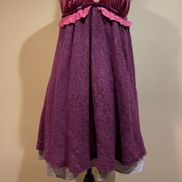 Free People Vintage Boho Lace Overlay Slip Dress - Picture 4 of 10